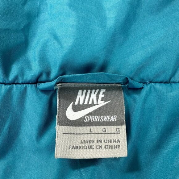 Nike Blue Windbreaker Women's Size Large 319816-451 - Picture 2 of 15